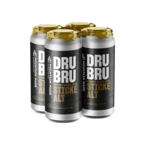 Whiskey Barrel Aged Sticke Alt 16oz - 4 pack